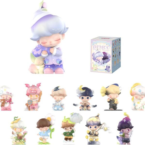 POP MART DIMOO Weaving Wonders Series Figures. DIMOO Blind Box Figures. Random Design Action Figures Collectible Toys Home Decorations. Holiday Birthday Gifts. Single Box