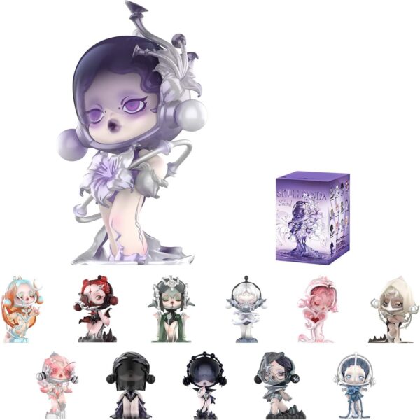 POP MART SKULLPANDA The Sound Series Figures. SKULLPANDA Blind Box Figures. Random Design Action Figures Collectible Toys Home Decorations. Holiday Birthday Gifts. Single Box